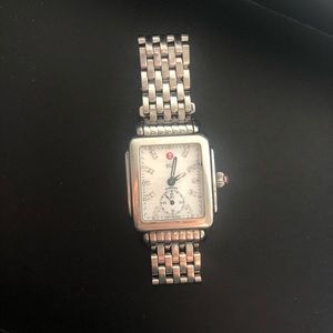 Michele Deco 16 Diamond Dial Watch